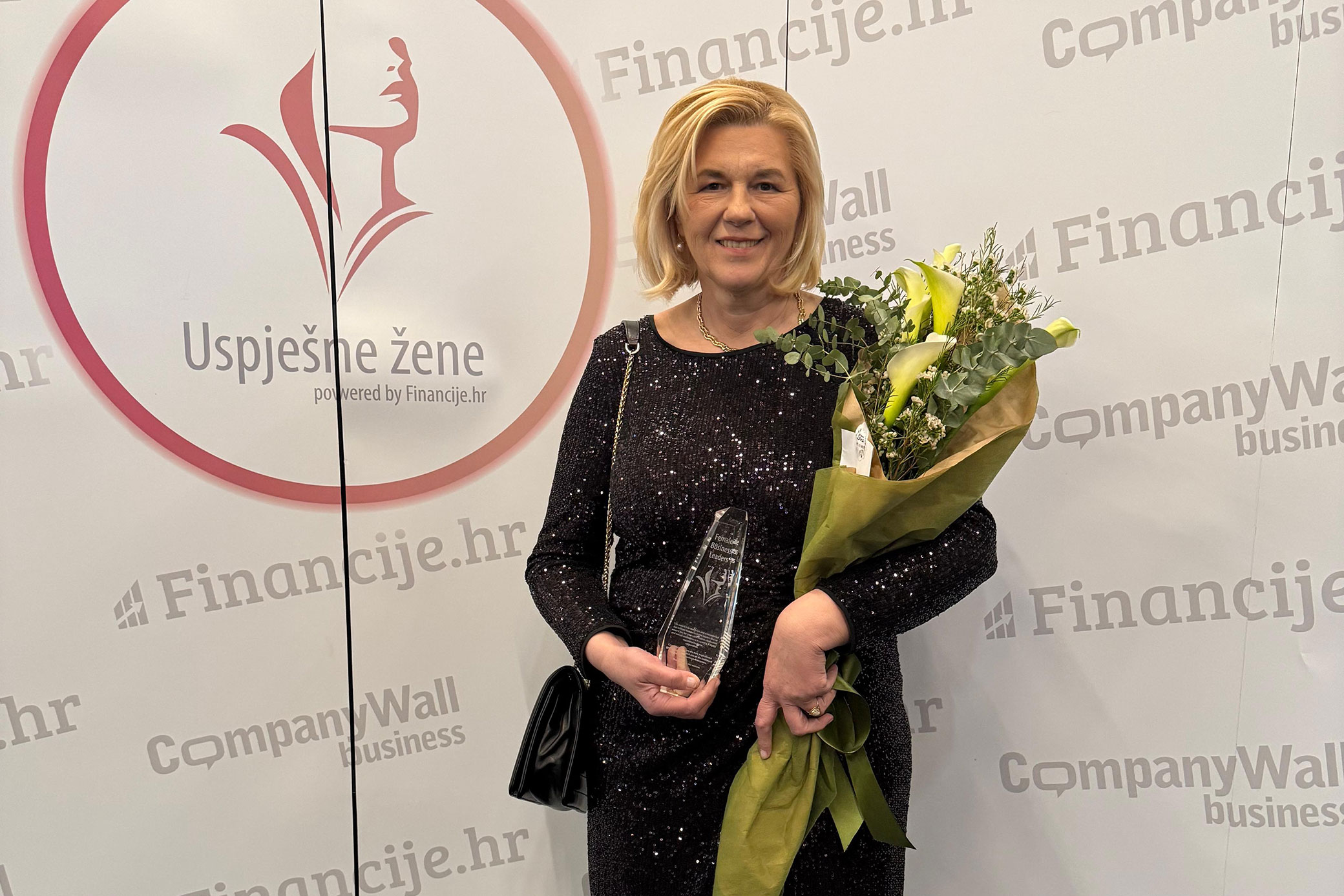 Pročitajte više o članku Slađana Vodolšak dobitnica prestižne Kristalne plakete Female Business Leaders